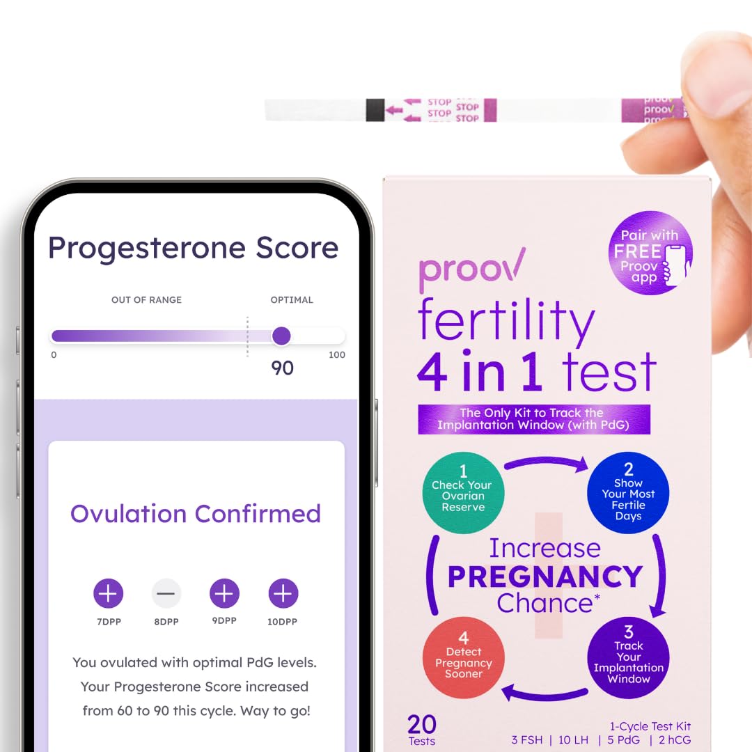 LH and hCG test strips for ovulation and pregnancy