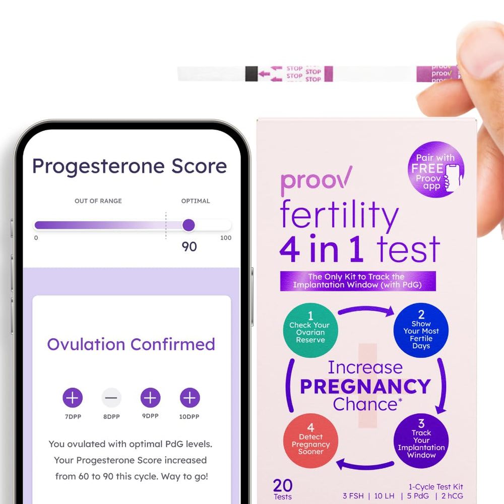 LH and hCG test strips for ovulation and pregnancy