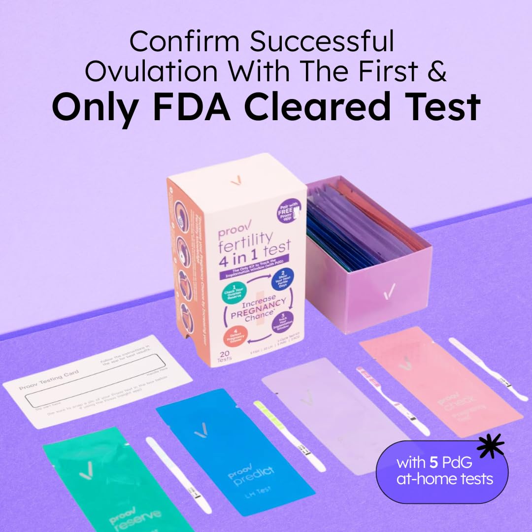 PdG test strips for implantation window
