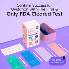 PdG test strips for implantation window