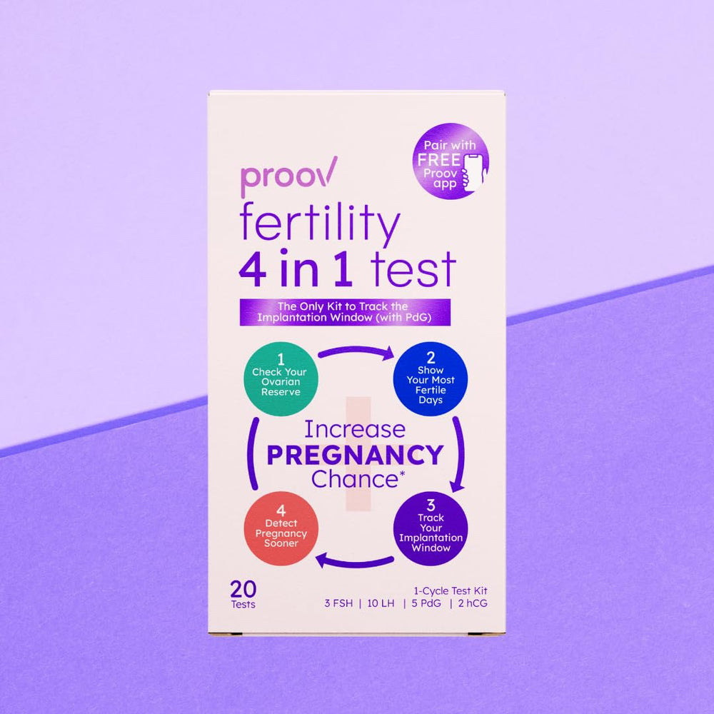 All-in-one fertility test kit for women
