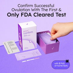 Proov Insight app interface showing Ovulation Score