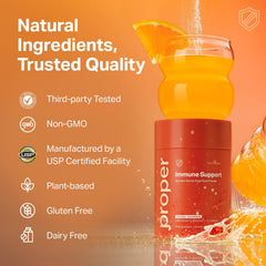Natural orange flavor with monk fruit sweetener