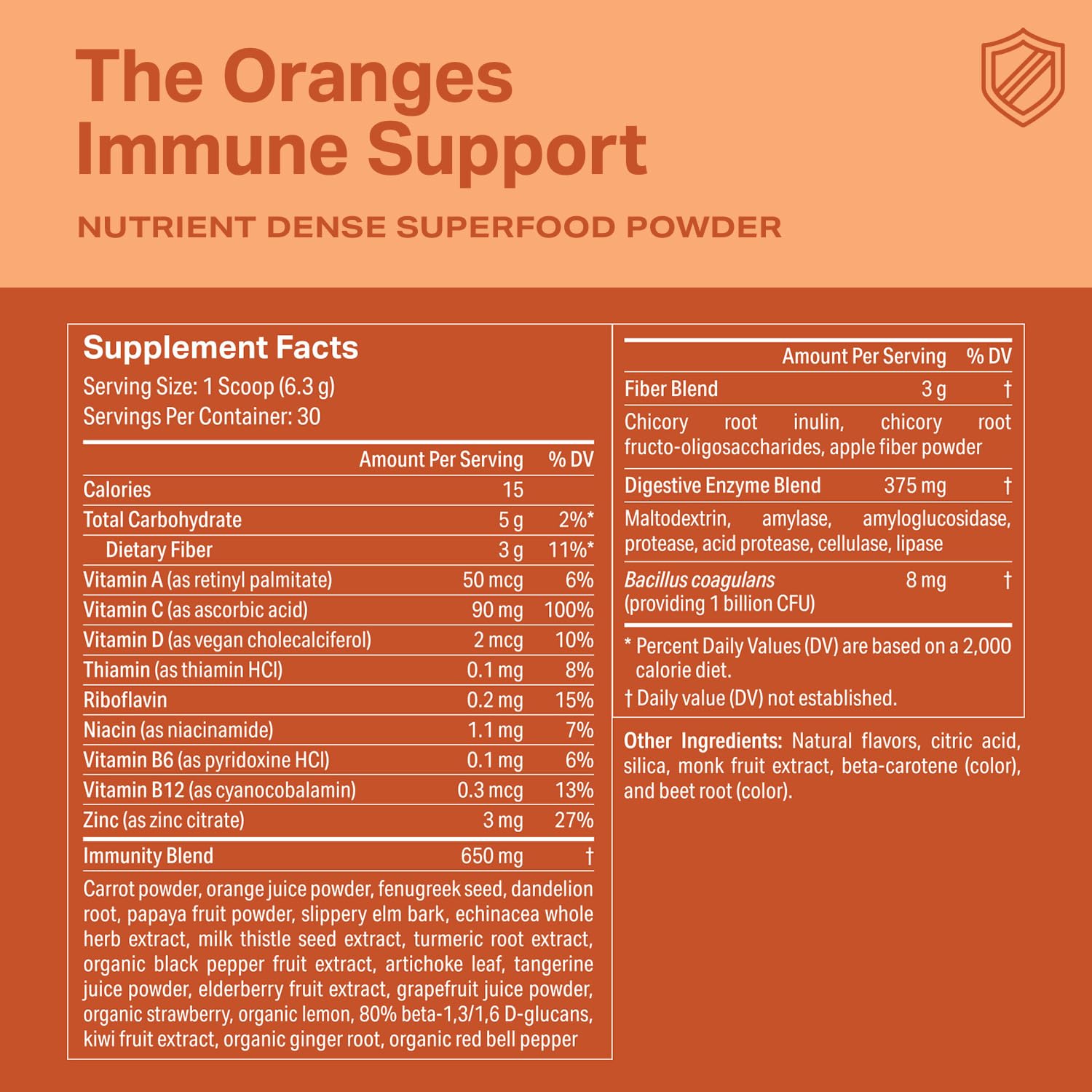 On-the-go serving and lifestyle image for immune support