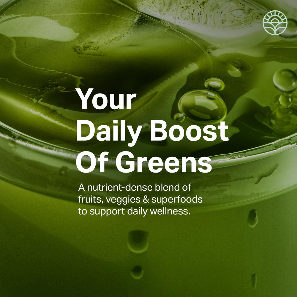 Close-up of wheatgrass in the greens blend