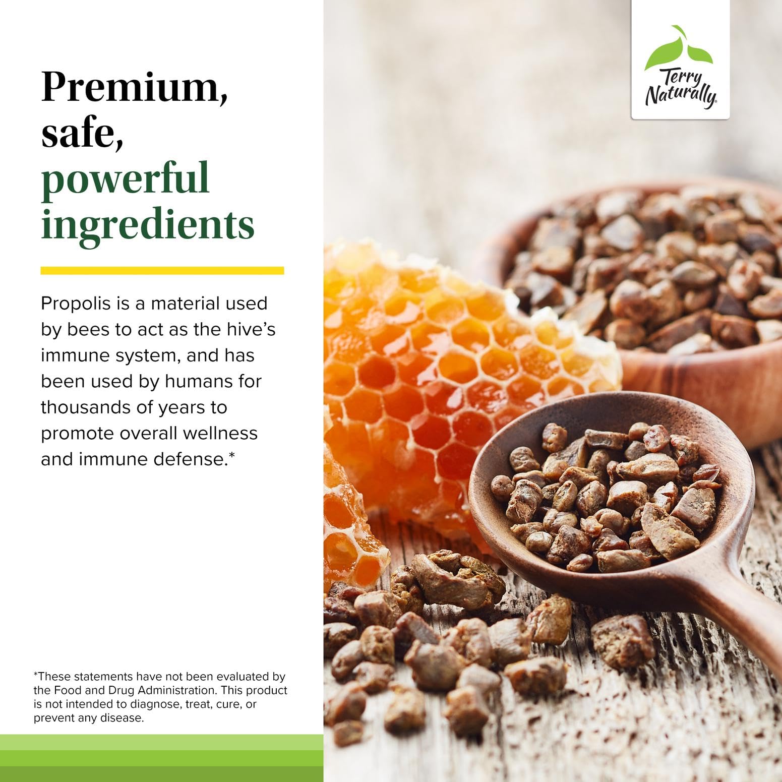 Dosage instruction for Propolis EP300: take 1 capsule daily