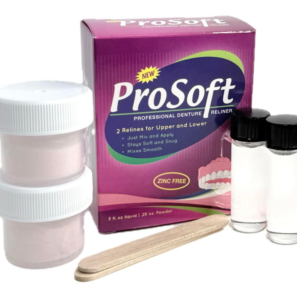 ProSoft Denture Reliner kit – soft, flexible material
