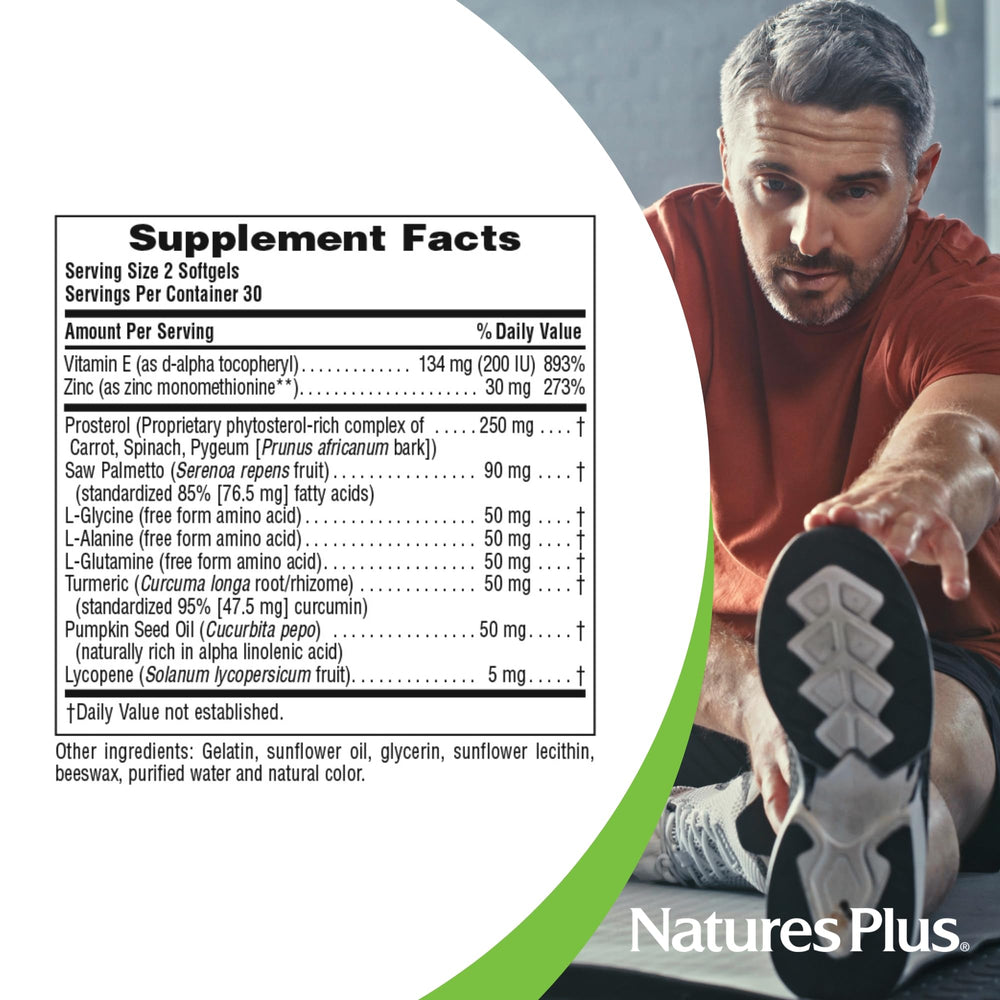 Turmeric (curcumin) component for anti-inflammatory support in ProstActin