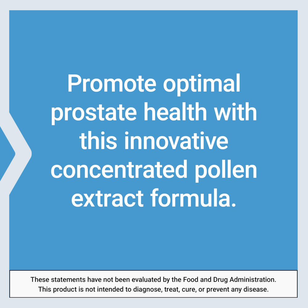 Graphic illustrating pollen extract ingredients