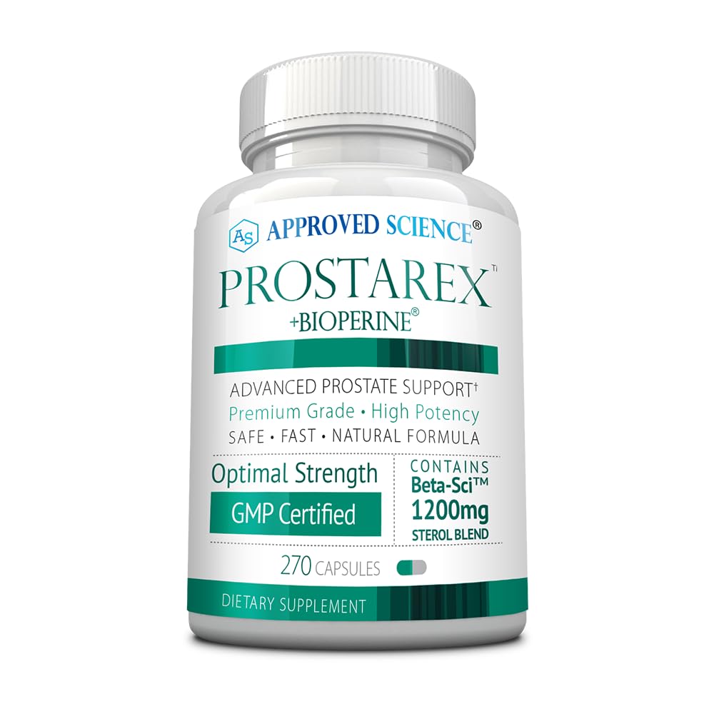 Bottle of Approved Science Prostarex 270 capsules