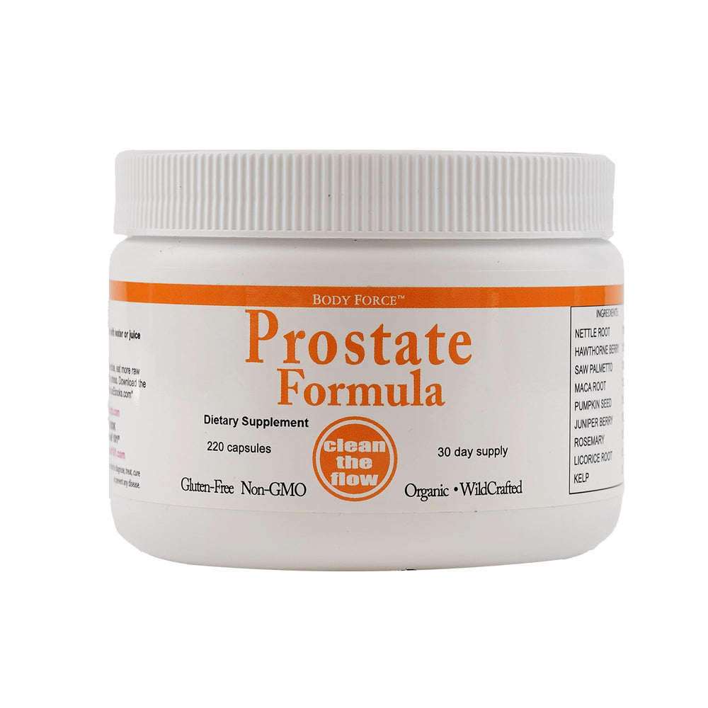 Prostate Formula Capsules bottle on white background