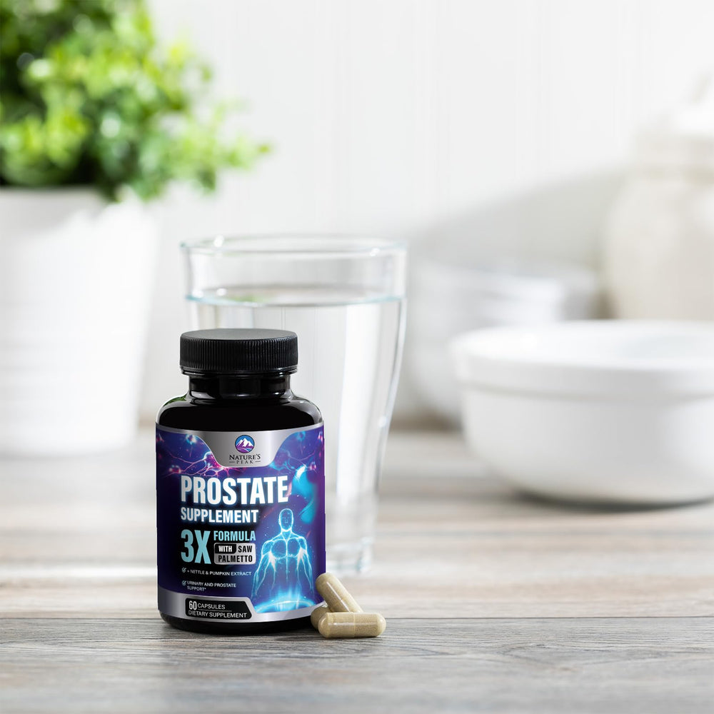 Comparison chart highlighting benefits of Prostate Health Supplements