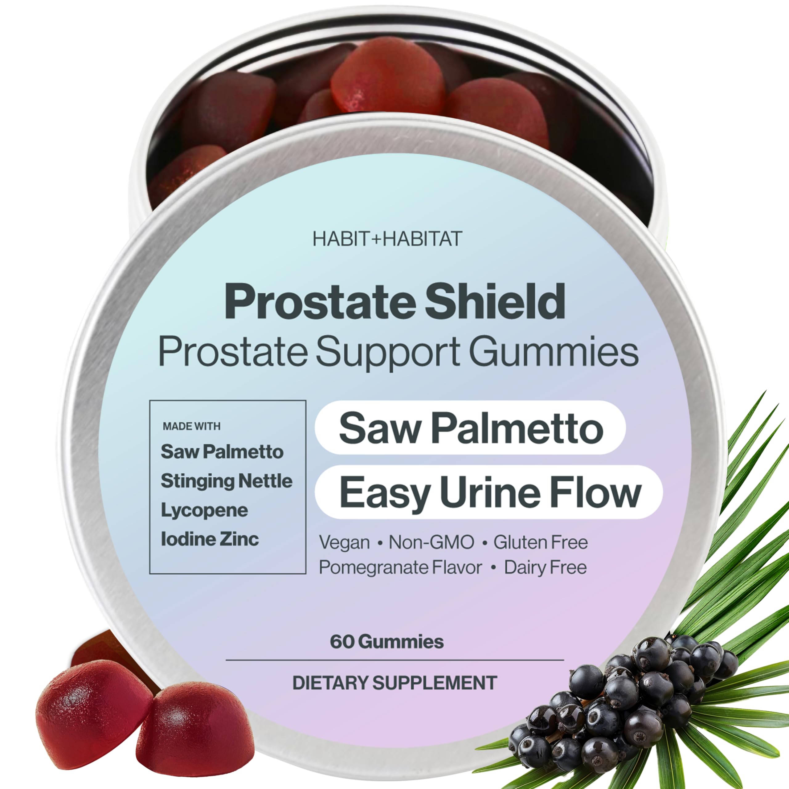 Prostate Shield Gummies bottle front view