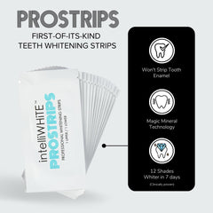 Prostrips strips adhering to teeth using Super Grip technology