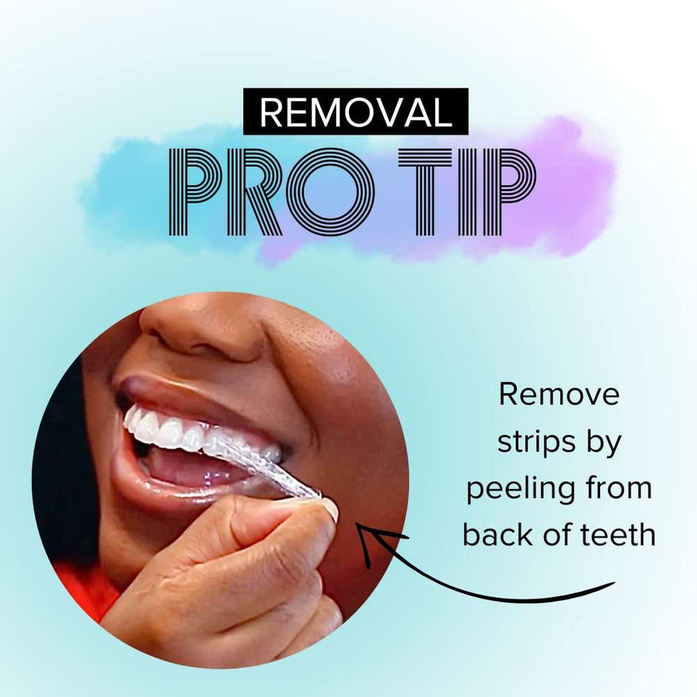 Prostrips whitening strips texture