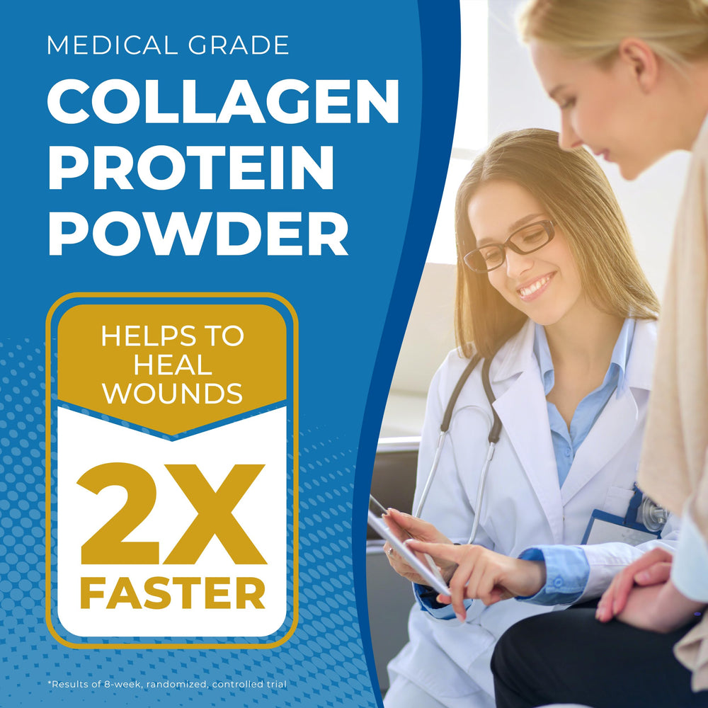 Front packaging of ProT Gold Collagen Vanilla powder