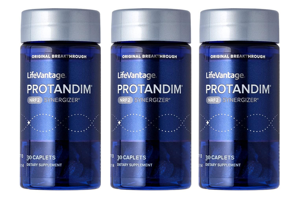 Protandim Nrf2 Synergizer 90-cap bottles triple-pack front view
