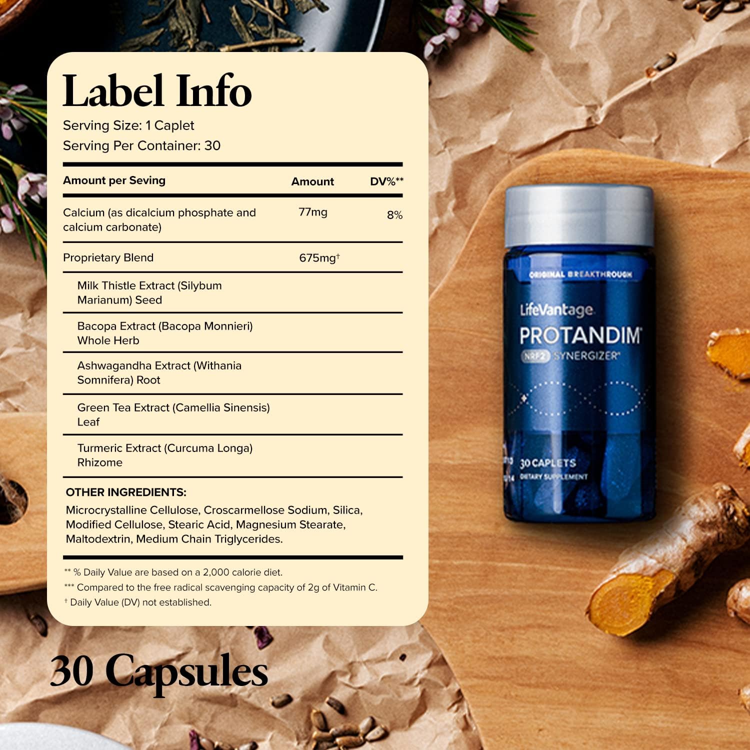 Triple-pack Protandim Nrf2 Synergizer bottles side view