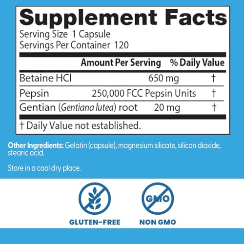 Graphic illustrating protein digestion and digestive enzyme balance.
