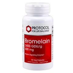 Protocol Bromelain 500mg capsules bottle