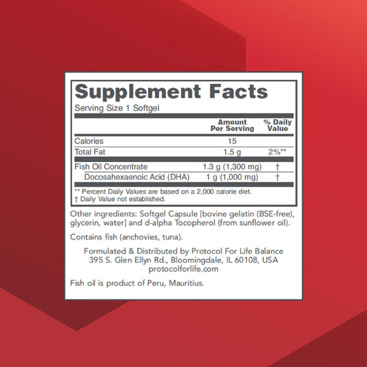 Close-up of DHA-1,000 Extra Strength softgel (DHA 1,000mg)