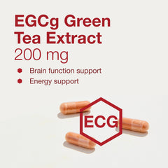 Kosher and vegan friendly Protocol EGCG 200 mg packaging