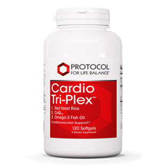 PROTOCOL FOR LIFE BALANCE Cardio Tri-Plex bottle supports daily heart health