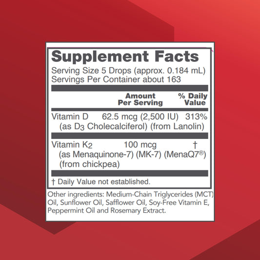 Product label showing ingredients and dosage for Protocol For Life Balance