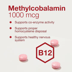 Uses and benefits of Protocol for Life Balance Methyl B12 lozenges