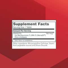 Bottle of Protocol For Life Balance MK-7 Vitamin K2 supplement