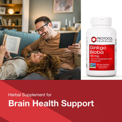 Organic Eleuthero root ingredient for Protocol Ginkgo Biloba 120 mg