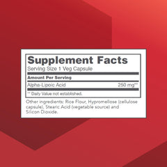 ALA 600mg capsules vial