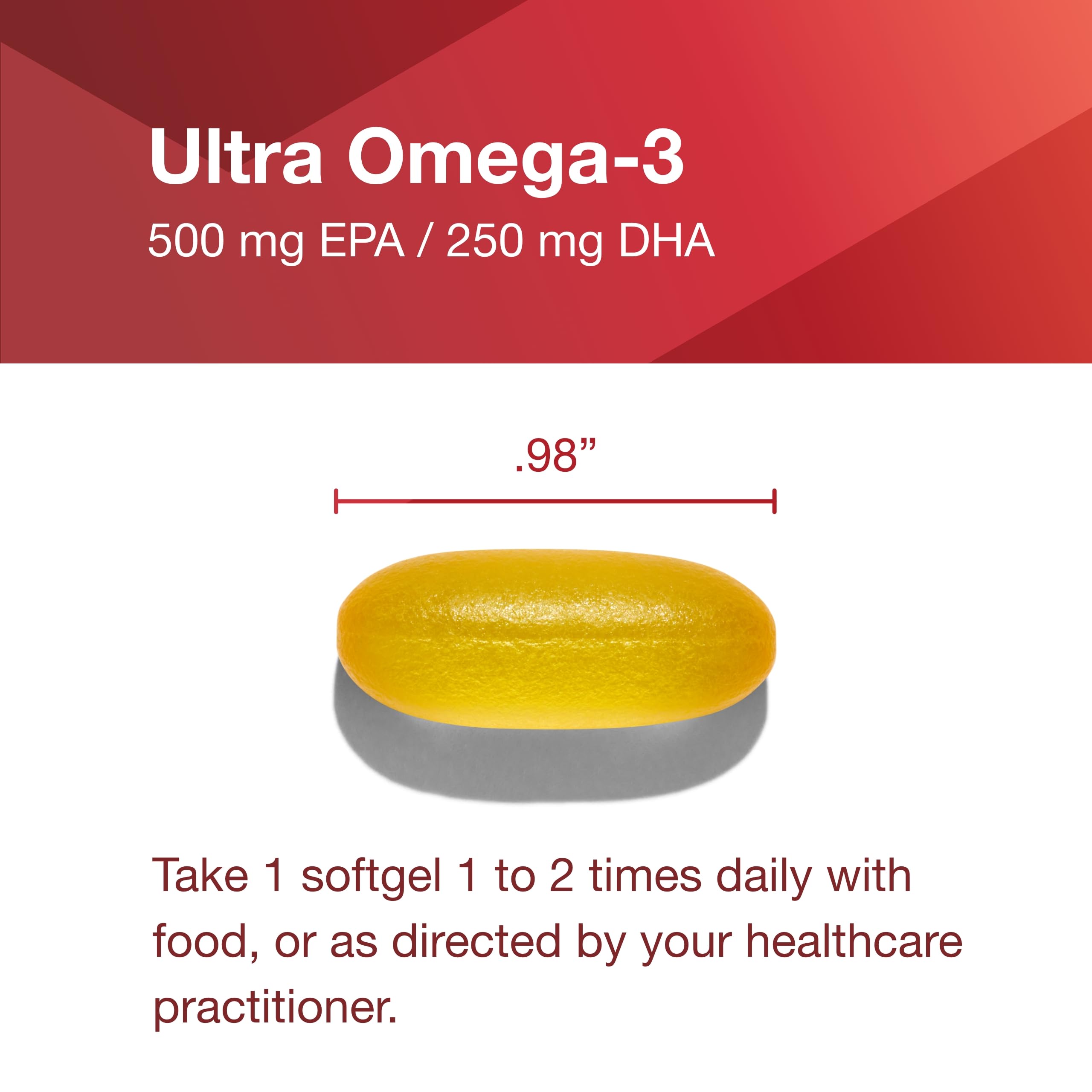 90-softgels bottle shown for Protocol for Life Balance Ultra Omega-3