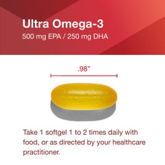90-softgels bottle shown for Protocol for Life Balance Ultra Omega-3