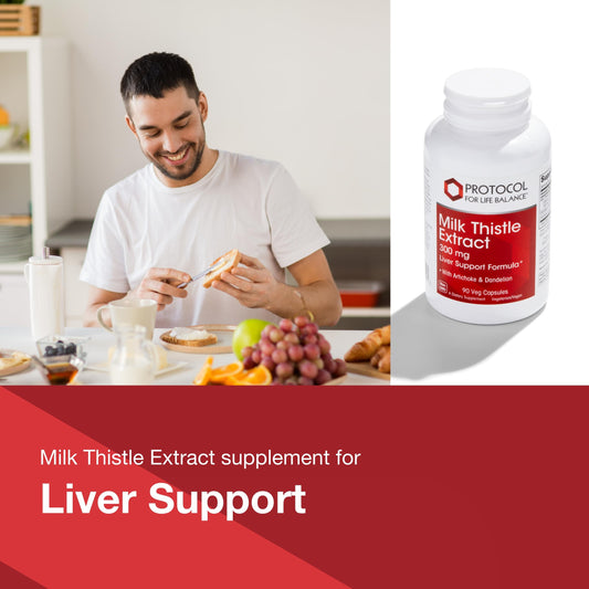 Milk Thistle extract with artichoke leaf feature
