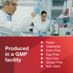 Graphic showing green superfoods ingredients in Ortho Multi Greens