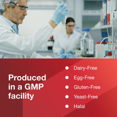 GMP certification badge on product packaging