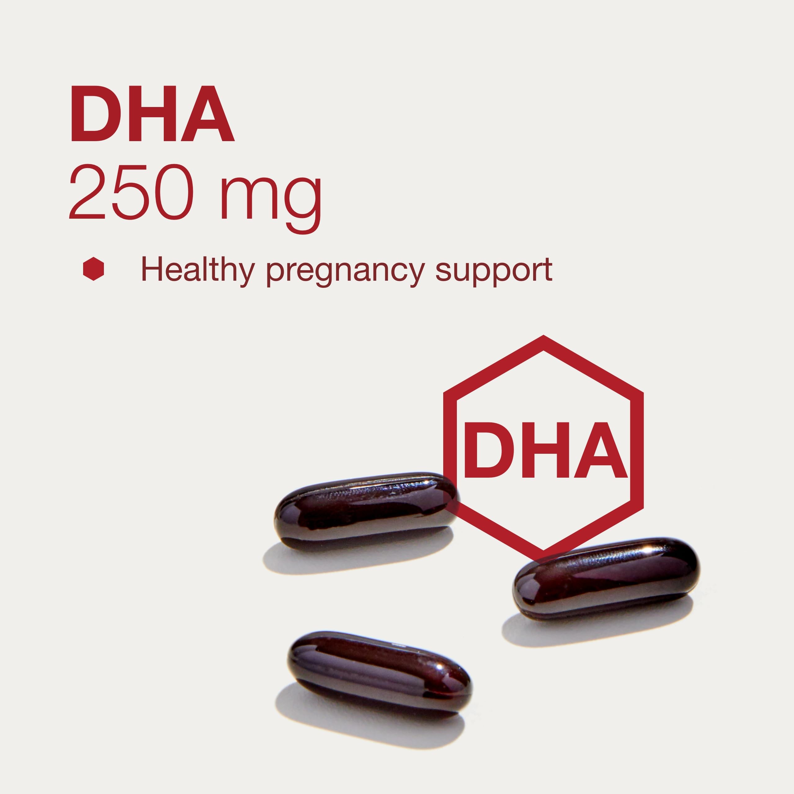 Halal and dairy-free indicators on Protocol Pre-Natal bottle packaging