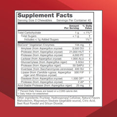 Vegan, kosher dietary supplement label