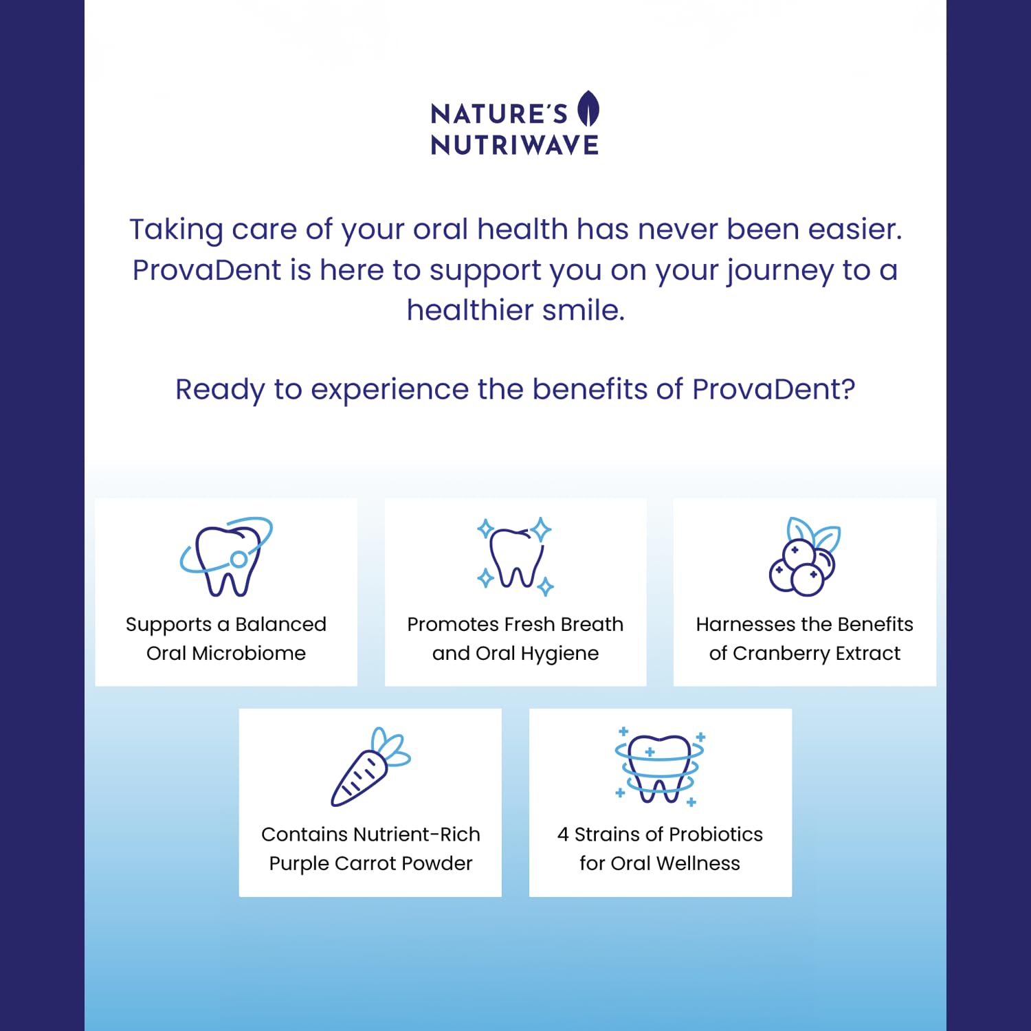ProvaDent dental probiotic capsules