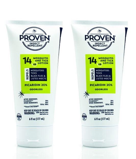 Proven Insect Repellent Lotion odorless bottle — up to 14-hour mosquito protection