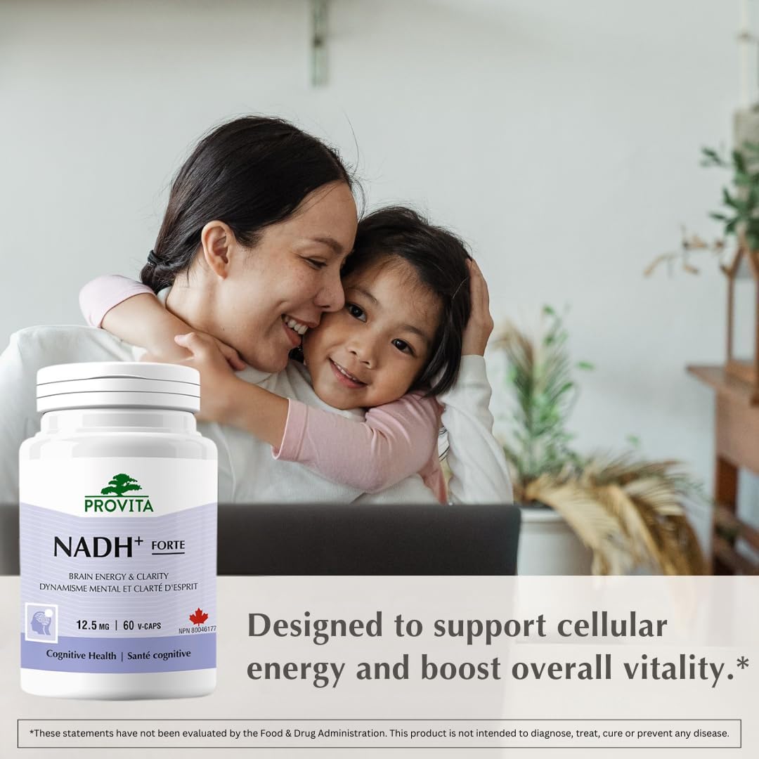 Vegan capsules of Provita NADH+ Forte