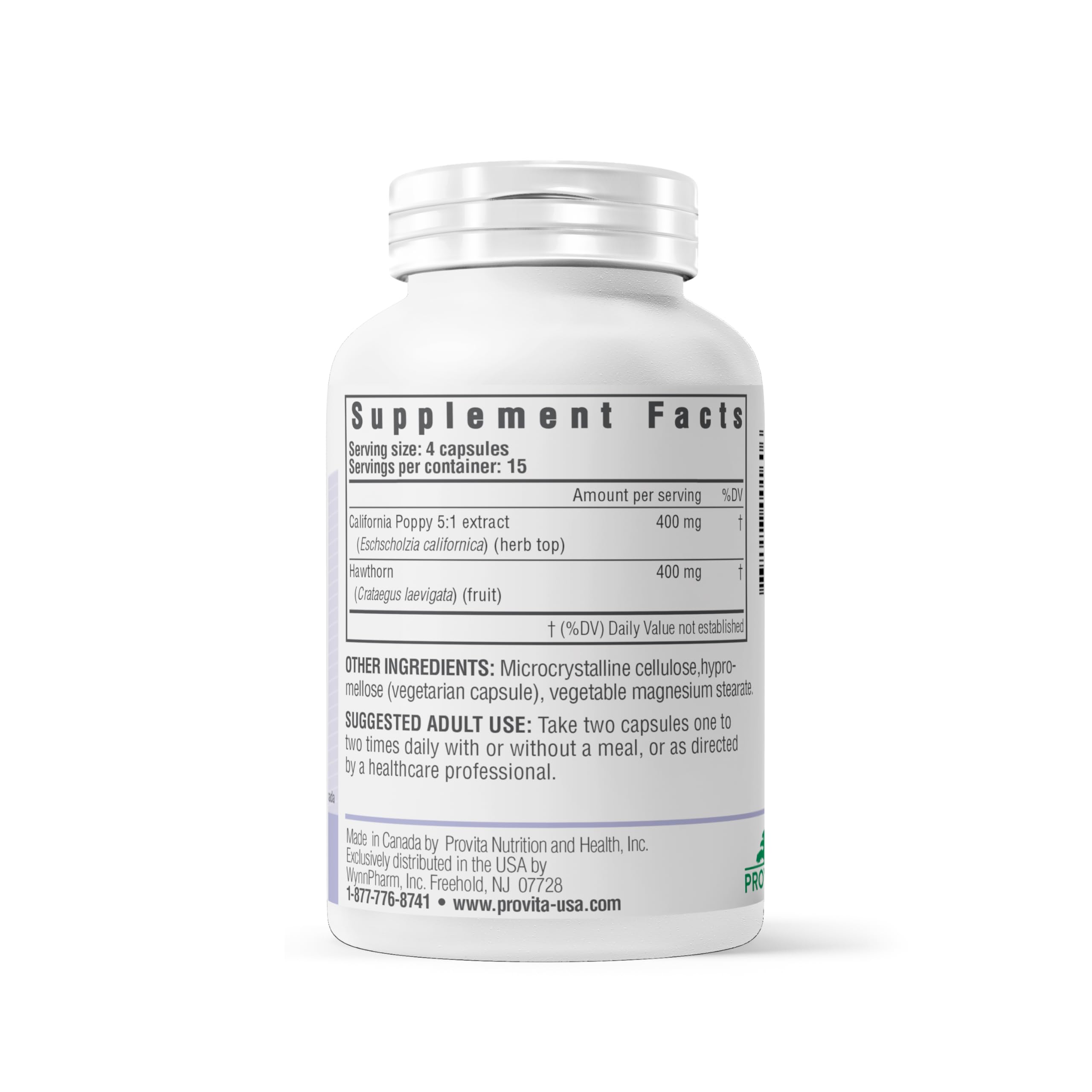 Daily wellness and balance support in a 60-veg-capsule bottle