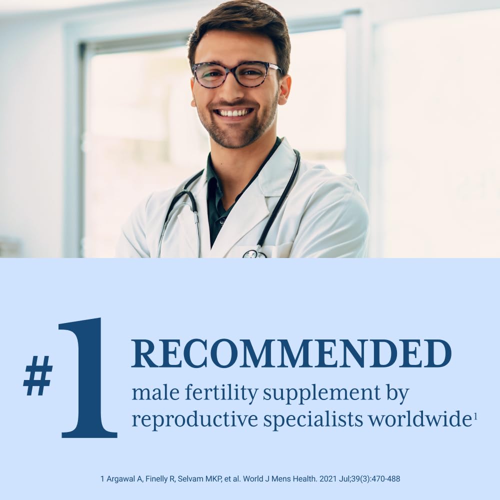 Illustration of improved sperm health and fertility support