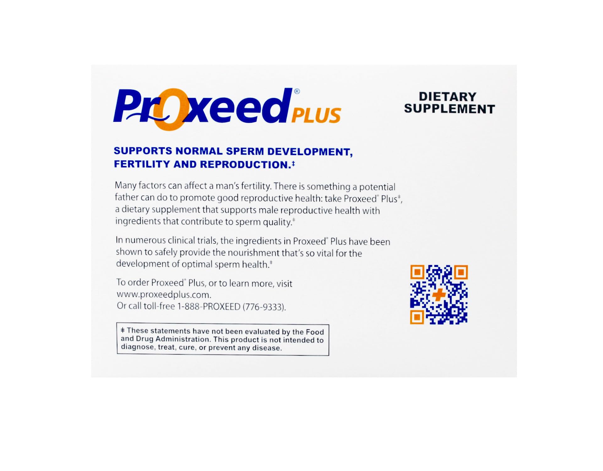 Label for PROXEED PLUS 30 product
