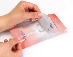 Spongy Proxy Brush offering greater coverage than ordinary flossers