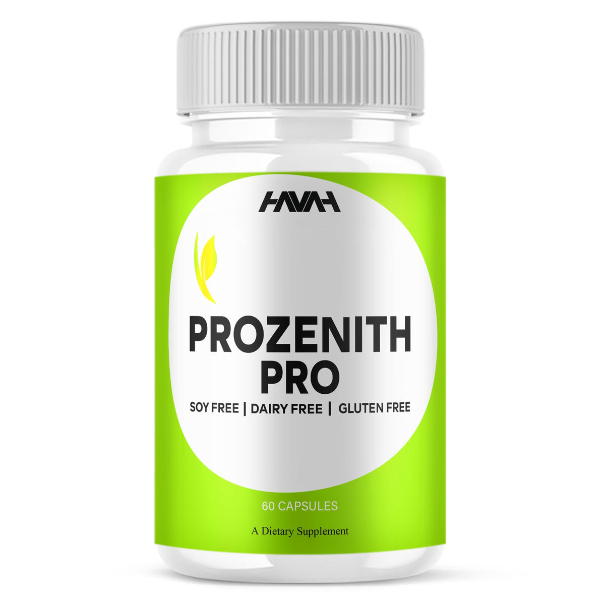 Front view of Prozenith Pro Pills bottle (60 capsules)