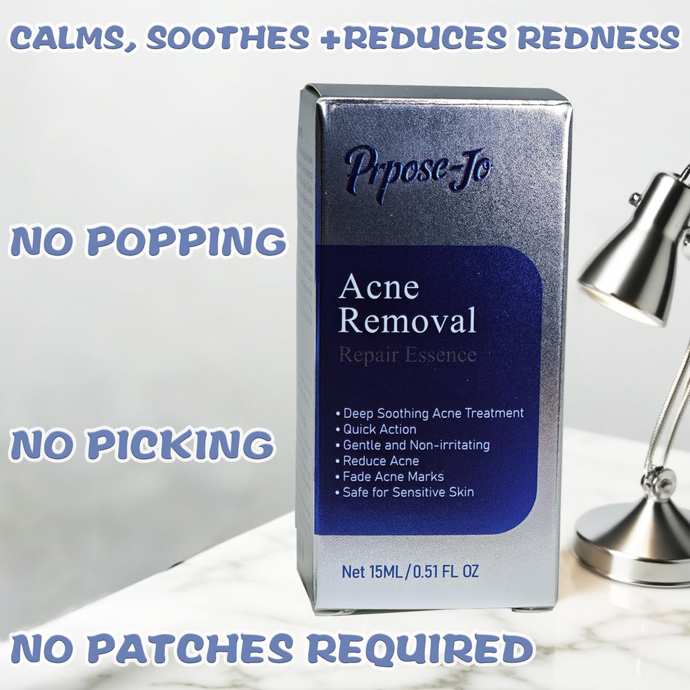 Prpose-Jo Acne Drying Lotion compact pack targets blemishes with overnight treatment.