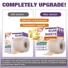 Psecici silicone scar sheets reusable concept emphasizes cost-effective, long-lasting scar care