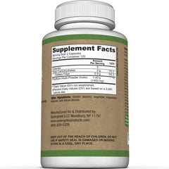 Psyllium Husk capsules bottle showing easy to swallow capsules